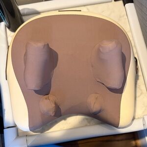 Relaxing Massage Pillow - Cream and Brown
